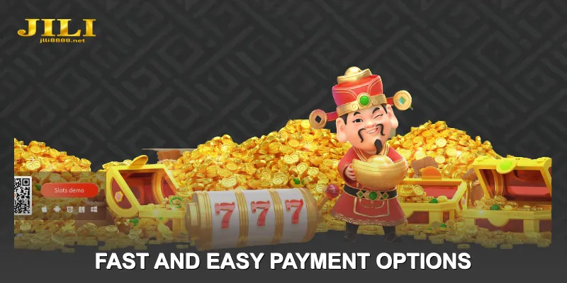 💳 Fast and Easy Payment Options