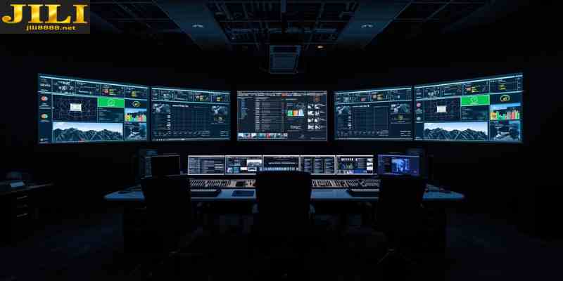 Advanced control rooms ensure smooth, uninterrupted streaming